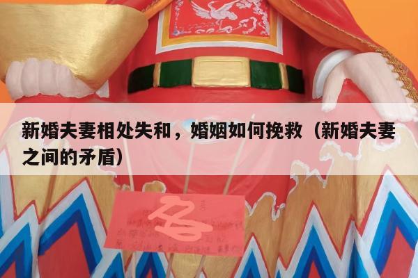 新婚夫妻相处失和，婚姻如何挽救（新婚夫妻之间的矛盾）